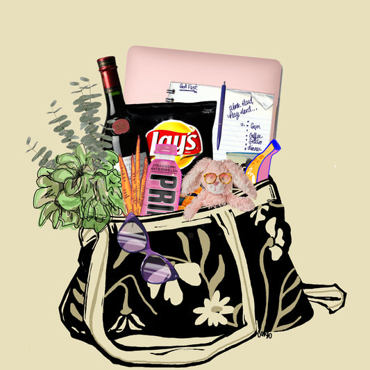 Mon Sac-Notes & Wine